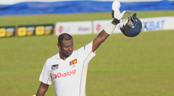 টেস্ট ক্রিকেটকে বিদায় বললেন অ্যাঞ্জেলো ম্যাথিউস, গলে বাংলাদেশের বিপক্ষে শেষ ম্যাচে আবেগঘন বিদায়