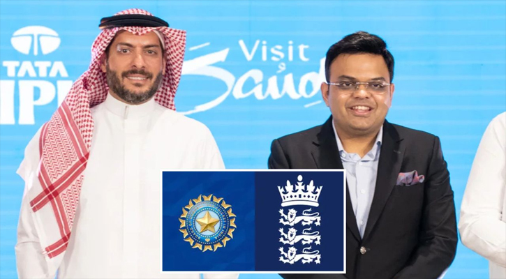 সৌদি টি-টোয়েন্টি লিগে বড় ধাক্কা, আপত্তিতে বিসিসিআই ও ইসিবি