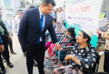 ডিসি জাহিদুলের মানবিক সহায়তা